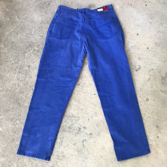 ❌SOLD❌Vintage Tommy Hilfiger Blue Tommy Jeans - Picture 2 of 6